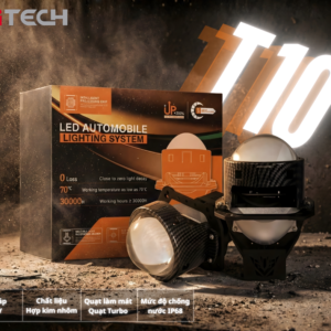 Lắp Đặt Đèn Bi Pha WEKWOLF T10 tại  nội thất ô tô Hùng Thanh chính hãng
