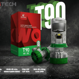 Lắp Đặt Đèn Bi Cầu Mini WEKWOLF T90 Pro tại  nội thất ô tô Hùng Thanh chính hãng