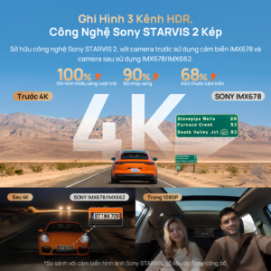 Alternative view of Lắp Đặt Camera Hành Trình 70mai 4K T800 Chính Hãng Tại Nội Thất Ô Tô Hùng Thanh