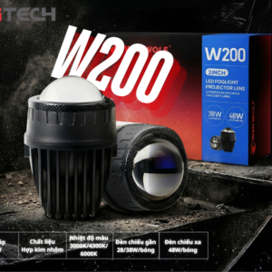 Lắp Đặt Bi Gầm 2 Inch WEKWOLF W200