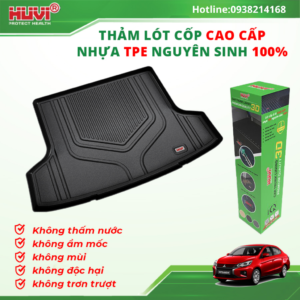 thảm lót cốp ô tô Mitsubishi Attrage 2015
