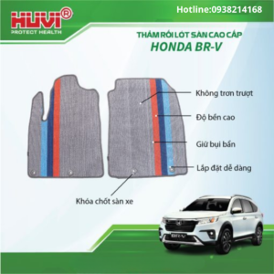 thảm lót rối ô tô Hond BRV 2023