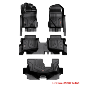 Alternative view of Lắp đặt thảm lót sàn ô tô Ford Everest 2023-2026 tràn viền bậc cửa Huvi tại Nội thất ô tô Hùng Thanh