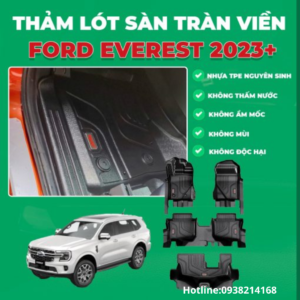 thảm lót sàn ô tô Ford Everest 2023