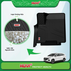Alternative view of Lắp đặt thảm Lót Sàn Ô Tô Hyundai Custin 2023 Tràn Viền Bậc Cửa Huvi tại Nội thất ô tô Hùng Thanh